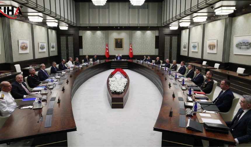 Milli Güvenlik Kurulu Toplandı: Kritik Bölge Mesajları