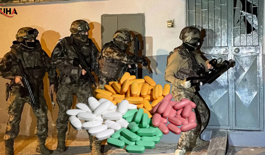 Organize İlaç Şebekesine Büyük Operasyon: 19 Gözaltı