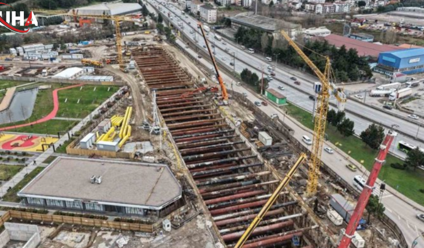 Kocaeli Körfezray Metro Projesinde 6 TBM İle Kazı Sürüyor