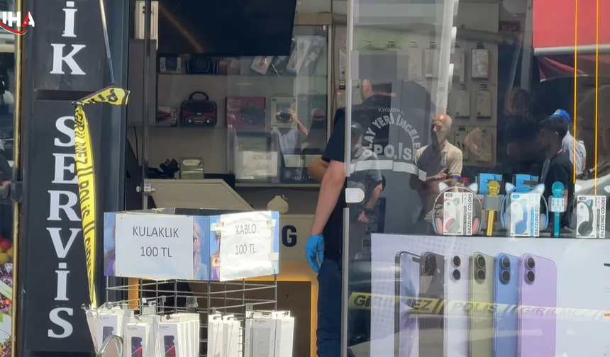 Küçükçekmece'de Telefoncuya Saldırı