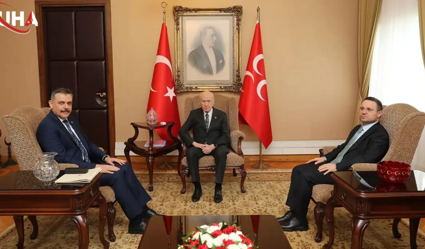 Adalet Ve İçişleri Bakanlarından MHP Lideri Bahçeli’ye Ziyaret