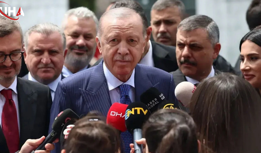 Cumhurbaşkanı Erdoğan'dan: Güvenli Mesafeden İzliyoruz