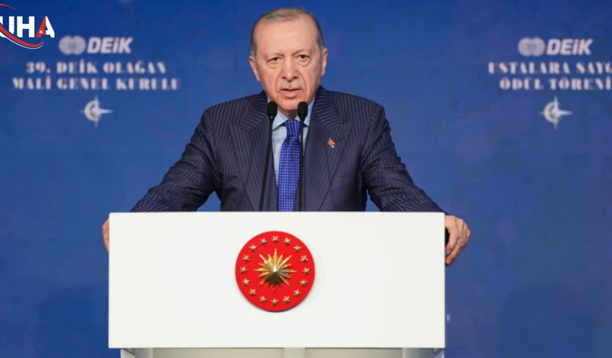 Cumhurbaşkanı Erdoğan DEİK Kürsüsünden Yeni Ekonomi Rotasını Çizdi