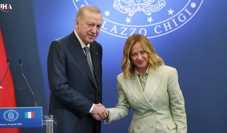 Cumhurbaşkanı Erdoğan Ve İtalya Başbakanı Meloni Telefonda Görüştü