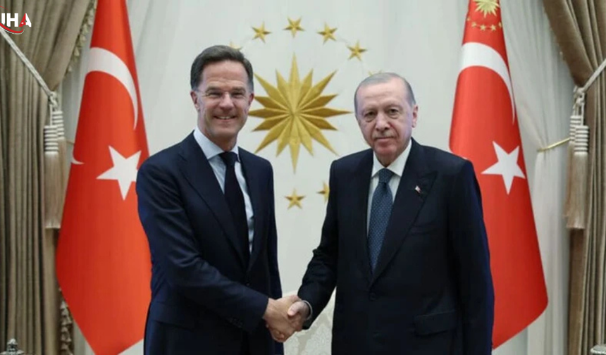 Cumhurbaşkanı Erdoğan, NATO Genel Sekreteri Rutte’yi Kabul Etti