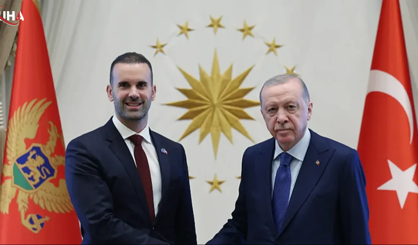 Cumhurbaşkanı Erdoğan Karadağ Başbakanı Spajic İle Görüştü