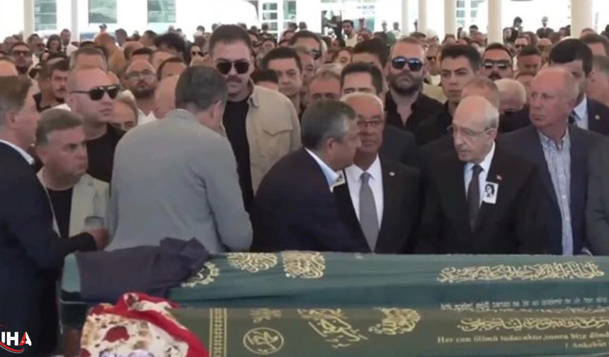 Olcay Baykal’ın Cenazesinde Dikkat Çeken Karşılaşma: Kılıçdaroğlu Ve Özel Selamlaştı