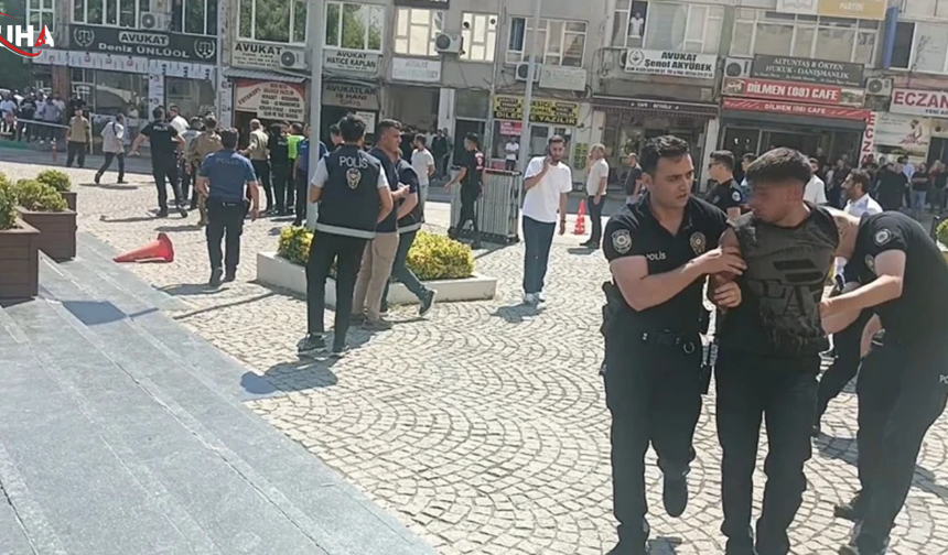 Bursa'da Adliye Önü Savaş Alanına Döndü