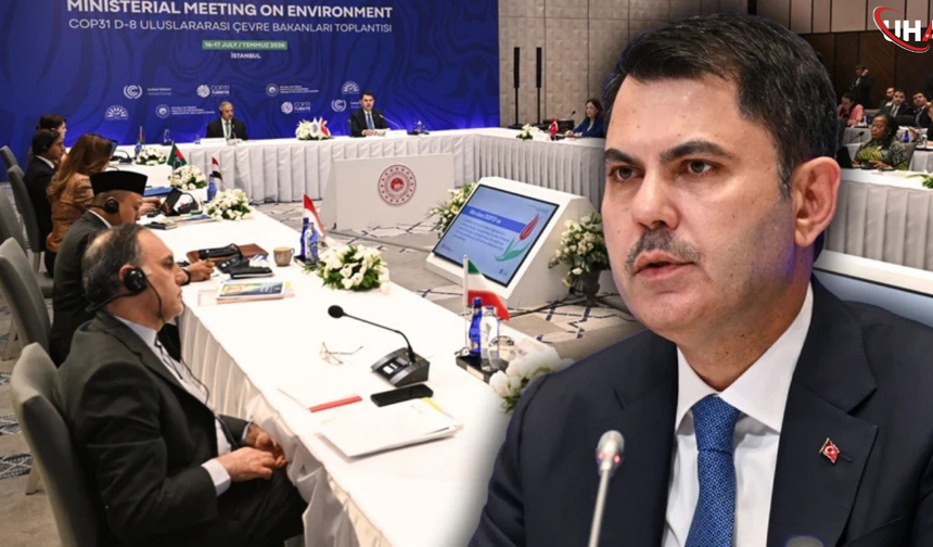 Bakan Kurum İstanbul'da D-8 Liderlerini Topladı