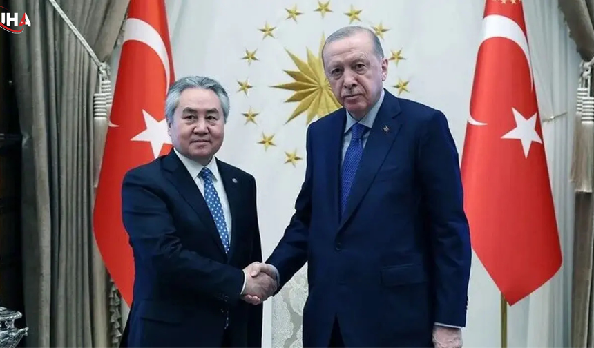 Cumhurbaşkanı Erdoğan Ve Kulubayev Görüştü