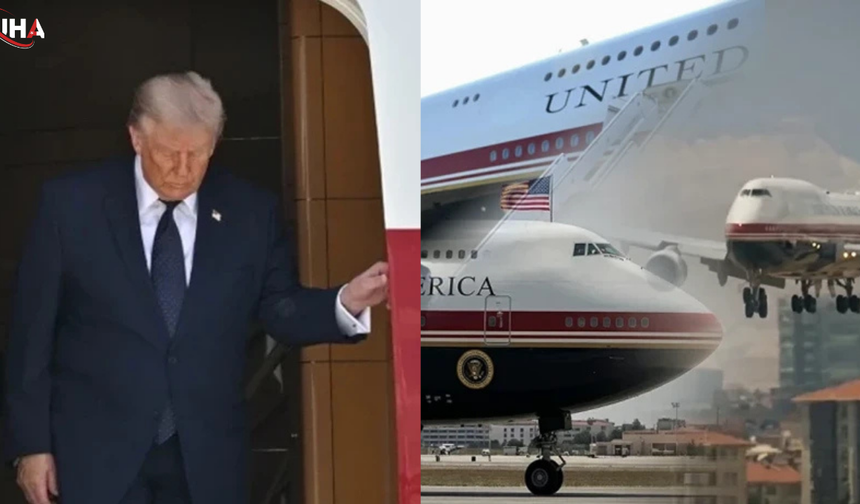 Trump Ankara'ya Uçan Kale İle Geldi