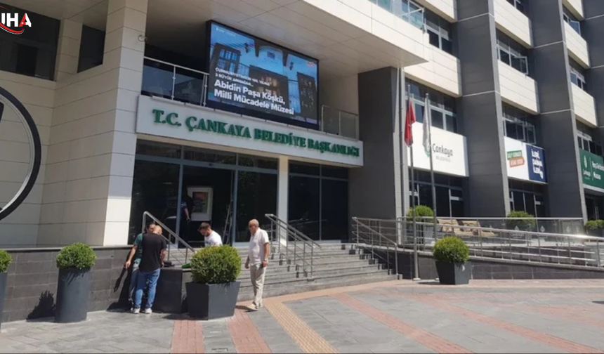 Başsavcılıktan Çankaya Belediyesi'ne Operasyon Açıklaması