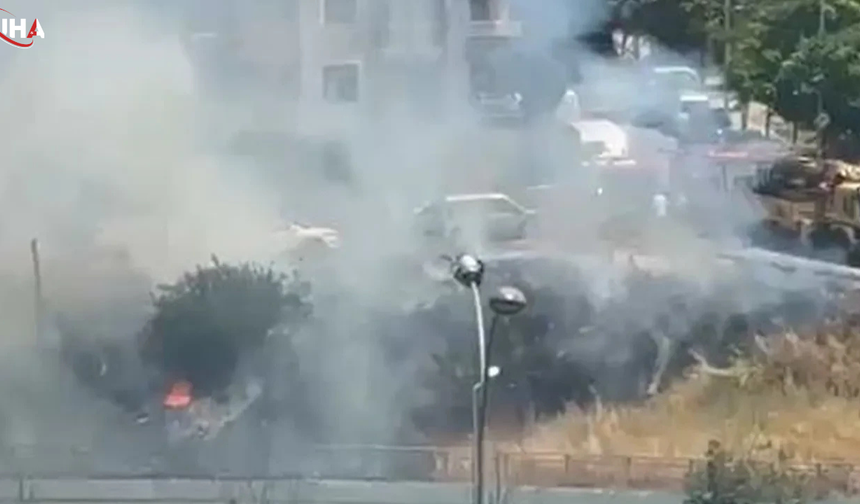 Avcılar'da Korkutan Yangın