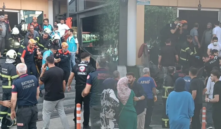 Batman'da Spor Salonunda Yangın Faciası: 2 Ölü, Biri Ağır 10 Yaralı