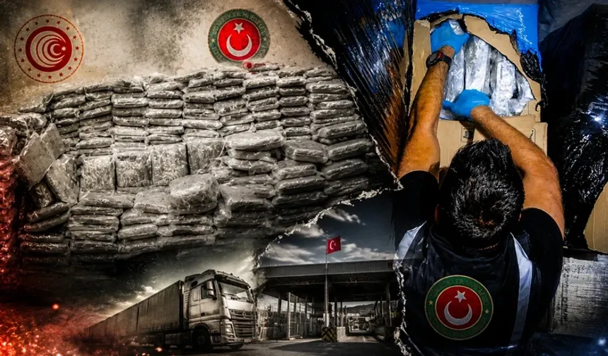 Kapıkule’de Zehir Duvarı! Tırdaki Gizli Bölmeden Çıktı, Tam 810 Kilo...