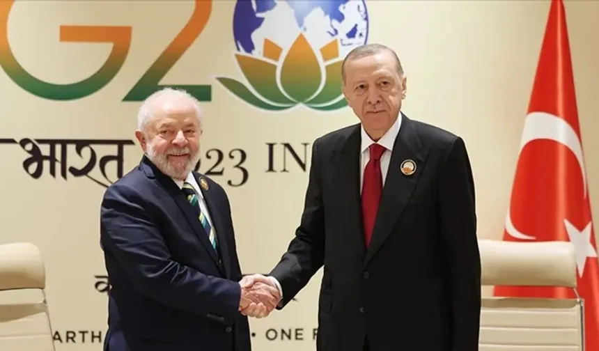 Cumhurbaşkanı Erdoğan Brezilya Devlet Başkanı Silva ile Görüştü