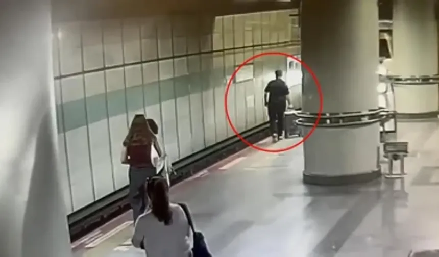 Görme Engelli Genç Raylara Düştü, Dehşet Anları Kamerada