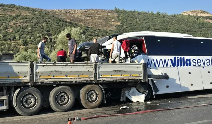 Gaziantep ve Muğla'da Can Pazarı! Yolcu Otobüsleri Kaza Yaptı: Ölü ve Yaralılar Var