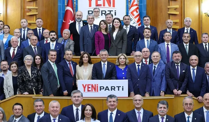 YENİ Parti’den Özgür Özel’e Tam Destek Açıklaması: 'Sımsıkı Arkasındayız'