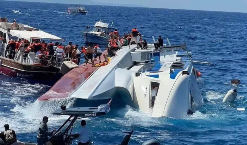 KKTC'nin Girne Açıklarında 267 Kişiyi Taşıyan Yolcu Gemisi Battı! Gözaltılar Var