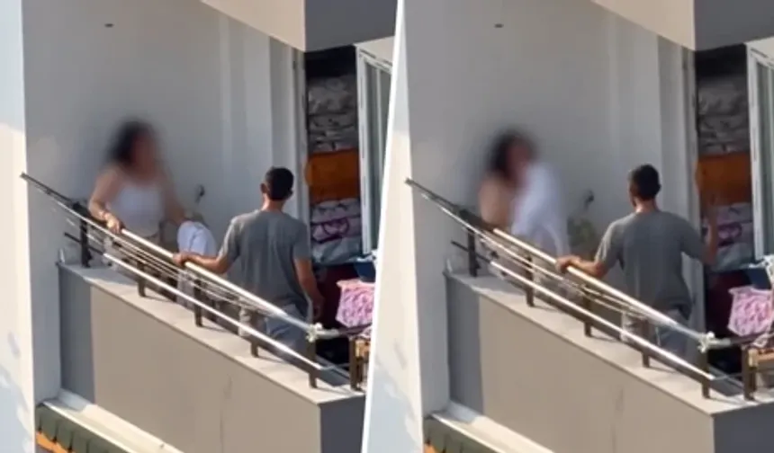 Adana'da Kadına Şiddet: Balkonda Sopayla Darbetti!