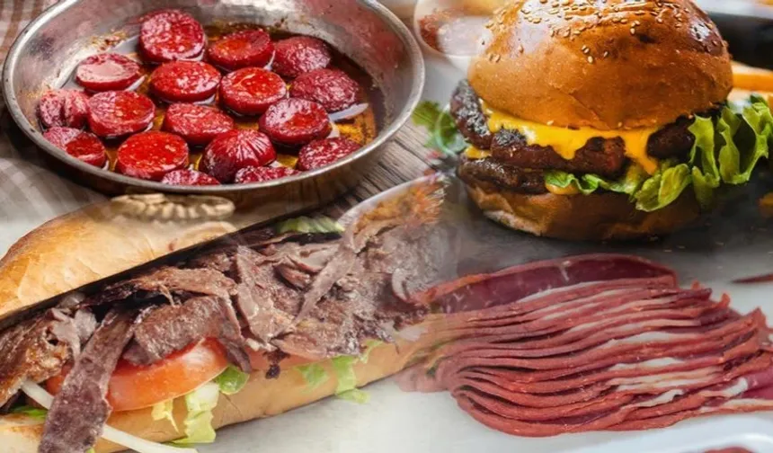 Burger, Döner, Sucuk… Et Ürünlerinde Yeni Kurallar: Yasaklanıyor!