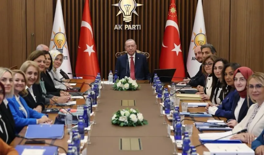 Cumhurbaşkanı Erdoğan, AK Parti'nin Kadın Belediye Başkanlarını Kabul Etti