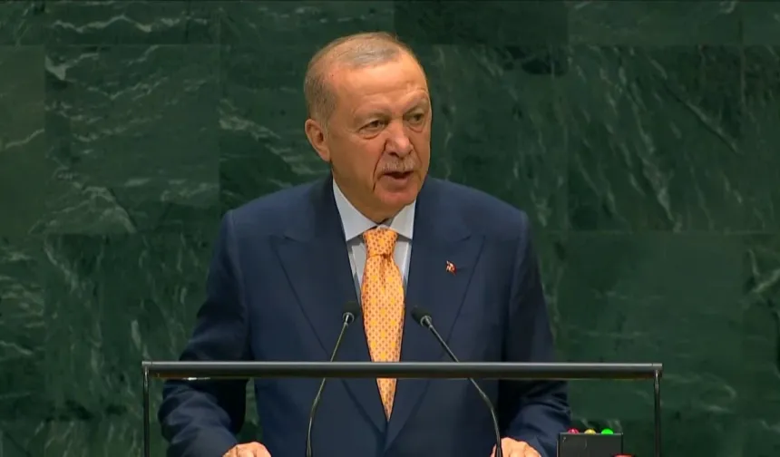 Cumhurbaşkanı Erdoğan BM Kürsüsünden Söyledi: Karşımızda Öldürmeye Doymayan Soykırımcı Bir Zihniyet Var