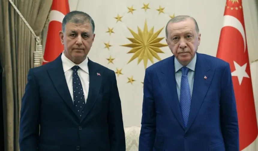 Cumhurbaşkanı Erdoğan, İzmir Büyükşehir Belediye Başkanı Cemil Tugay'ı Kabul Etti