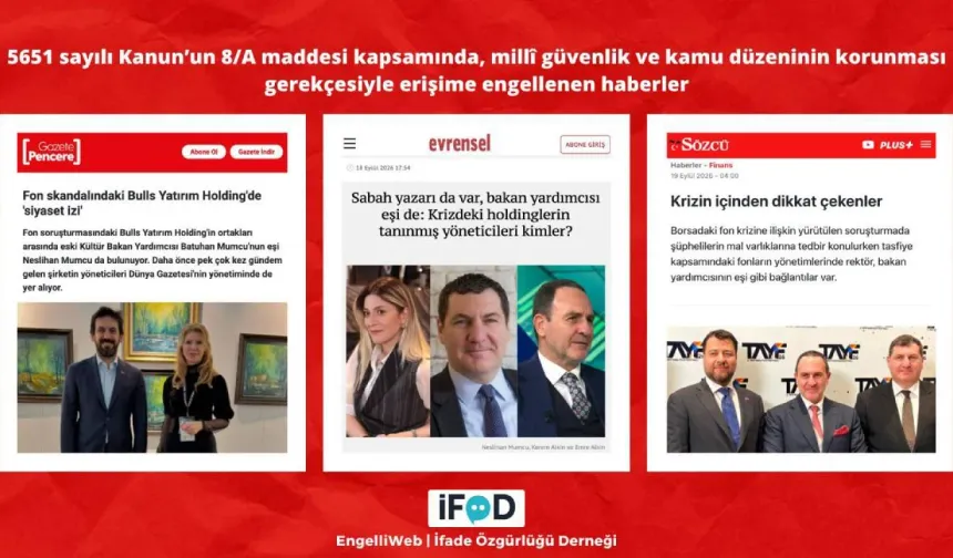 Fon Soruşturması Haberlerine Erişim Engeli Getirildi!