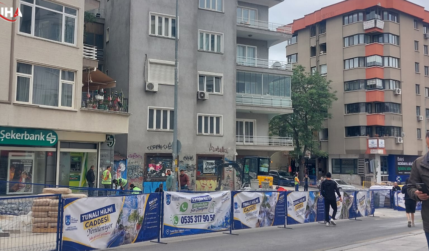 Tunalı Hilmi Caddesi Yenileniyor