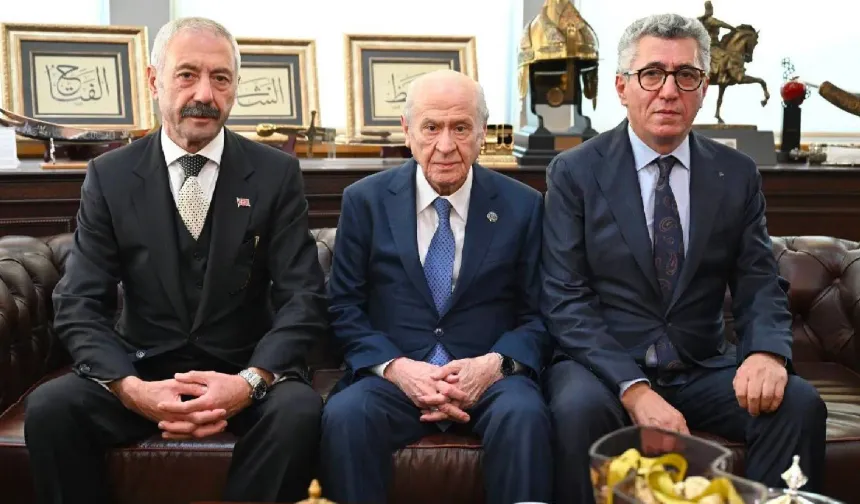 Uzun Süredir Husumetlilerdi: Sarallar ve Şahinler Bahçeli'nin Makamında Barıştı