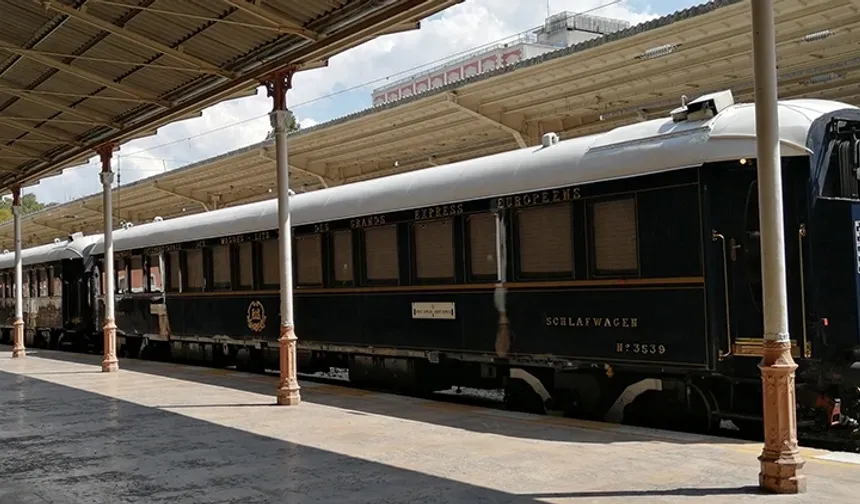 Tarihi 'Orient Express' Treni İstanbul'da
