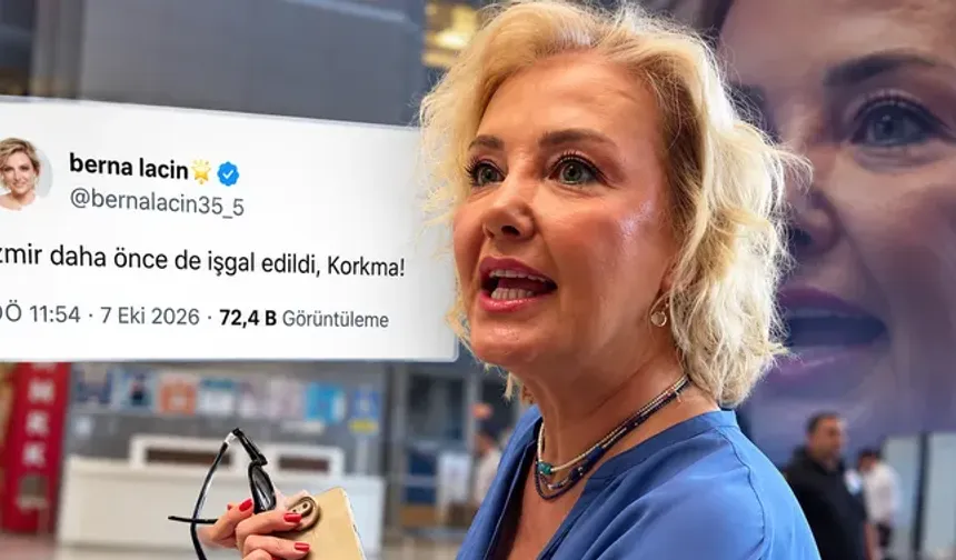 İzmir Paylaşımı Nedeniyle Soruşturma Başlatılan Berna Laçin Gözaltına Alındı