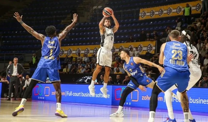 Beşiktaş, Maccabi Tel-Aviv'i Mağlup Etti