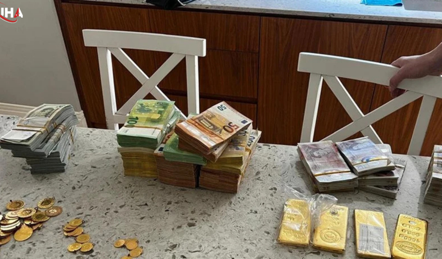 Mersin'de Yolsuzluk Operasyonu: Evinden Servet Çıktı