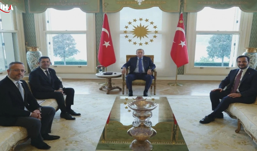 AK Parti'ye Geçen Çerkez'den Cumhurbaşkanı Erdoğan'a Ziyaret