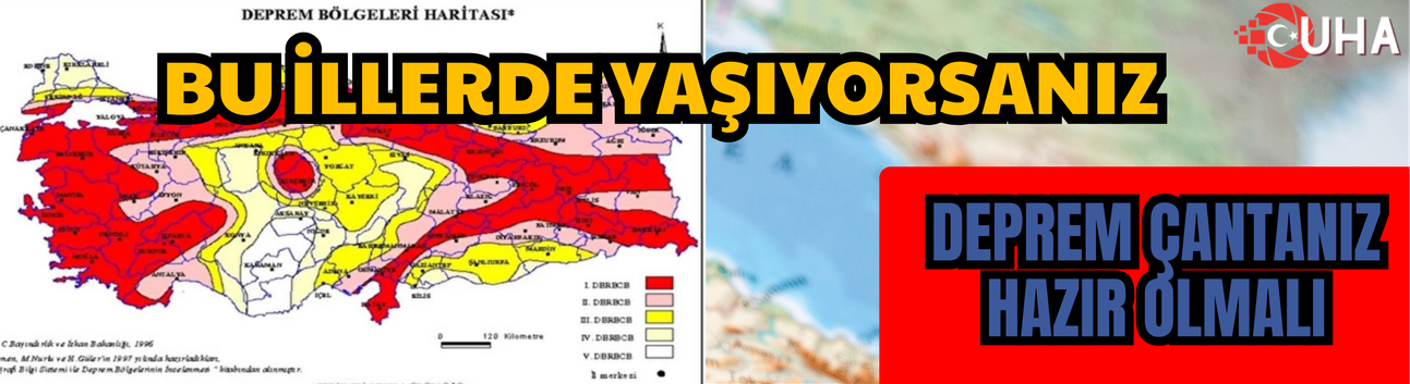 Bu İllerde Yaşıyorsanız Deprem Çantanız Hazır Olmalı