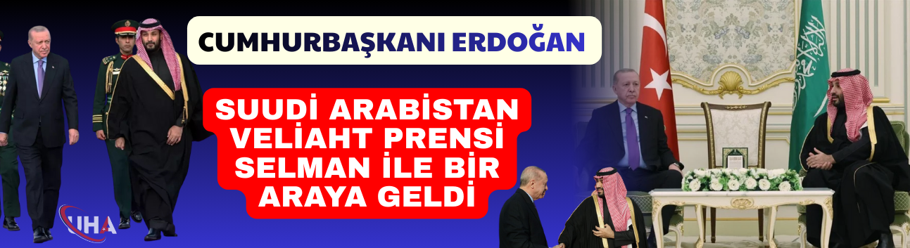 Erdoğan Suudi Arabistan Veliaht Prensi Selman Ile Bir Araya Geldi