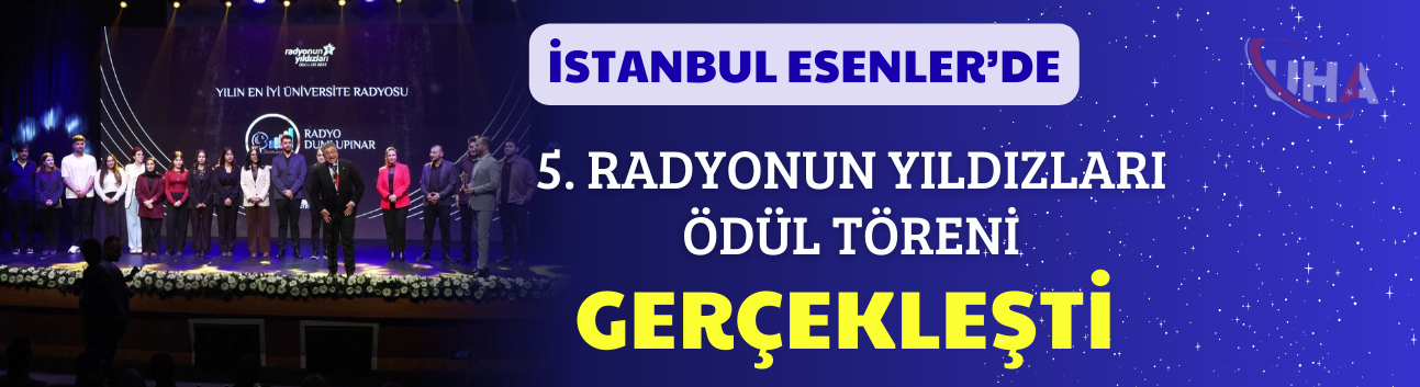 İstanbul Esenler’de 5. Radyonun Yıldızları Ödül Töreni Gerçekleşti