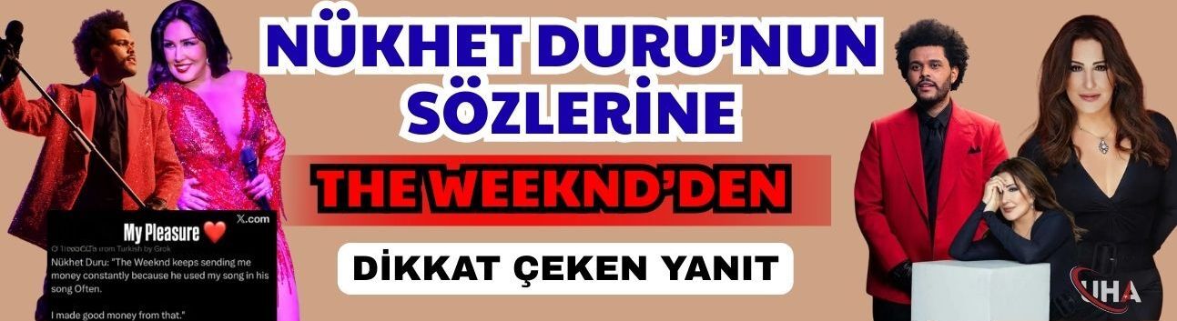 Nükhet Duru’nun Sözlerine The Weeknd’den Dikkat Çeken Yanıt