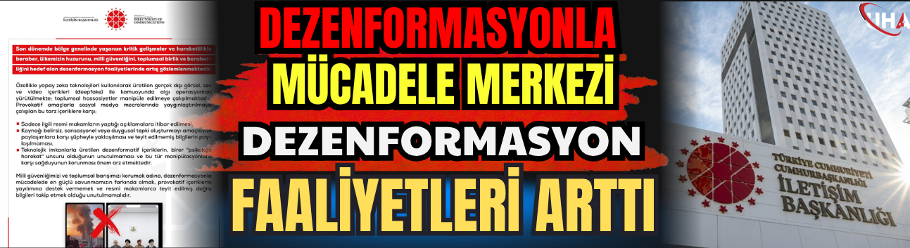 DMM’den Uyarı: Dezenformasyon Faaliyetleri Arttı