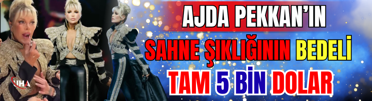 Ajda Pekkan’ın Sahne Şıklığının Bedeli Tam 5 Bin Dolar
