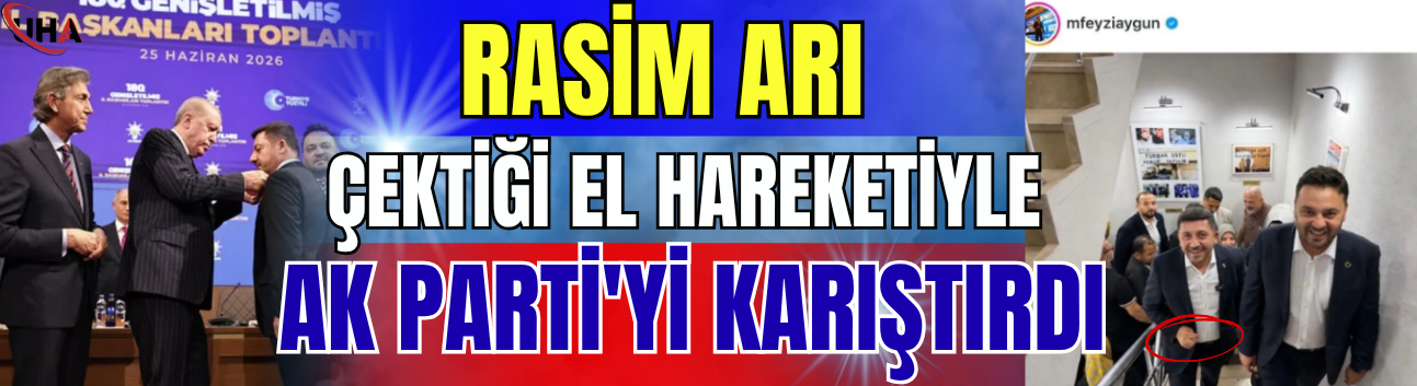 Rasim Arı, Çektiği El Hareketiyle AK Parti'yi Karıştırdı