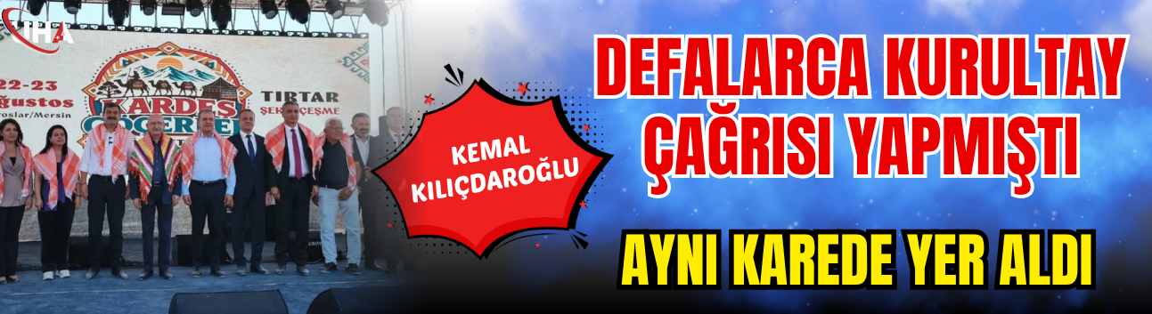 Defalarca Kurultay Çağrısı Yapmıştı: Kemal Kılıçdaroğlu İle Aynı Karede Yer Aldı!