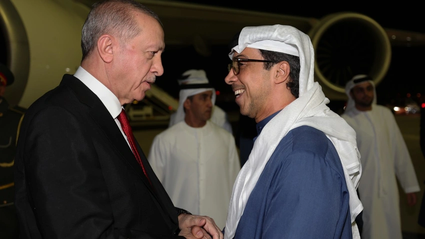 Cumhurbaşkanı Erdoğan, Birleşik Arap Emirlikleri'ne