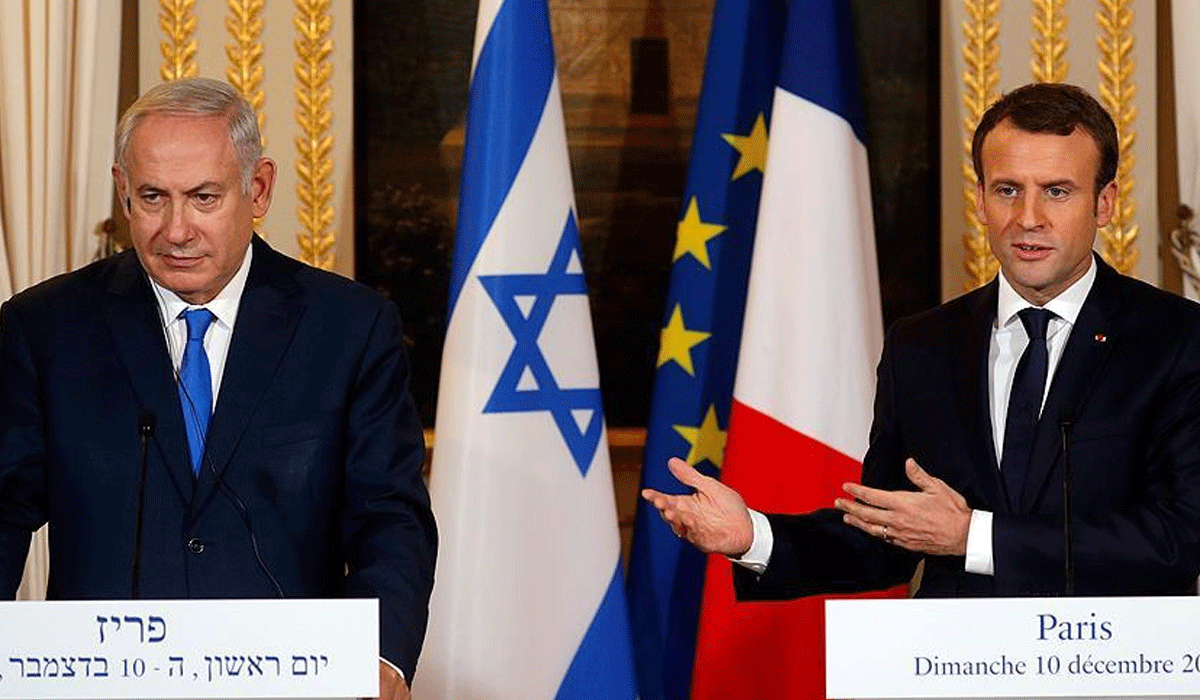 Macron'dan Netanyahu'ya sert çıkış: Savaş suçu olur