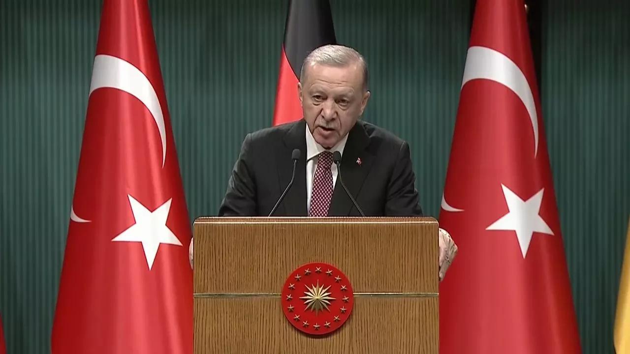 Erdoğan Ve Alman Mevkidaşı