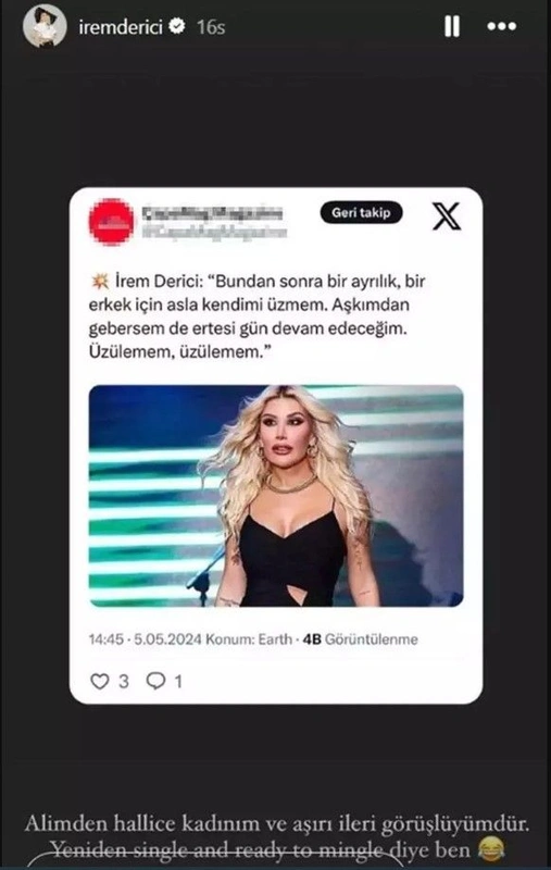 3İrem Derici'den Gökhan Fırat