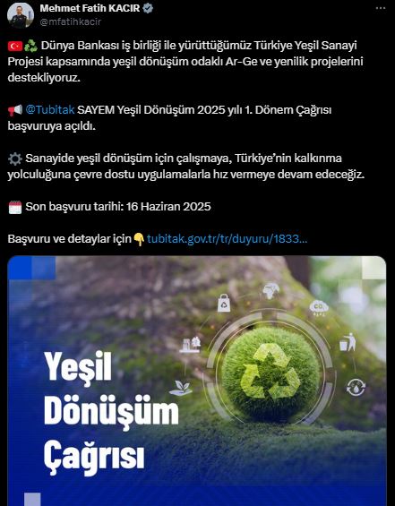 B A K A N K A C I R S A N A Y I D E Y E S I L D O N U S U M I C I N 663390 196680